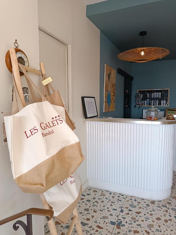 Les Galets Hotel Et B&B Bandol Exterior foto